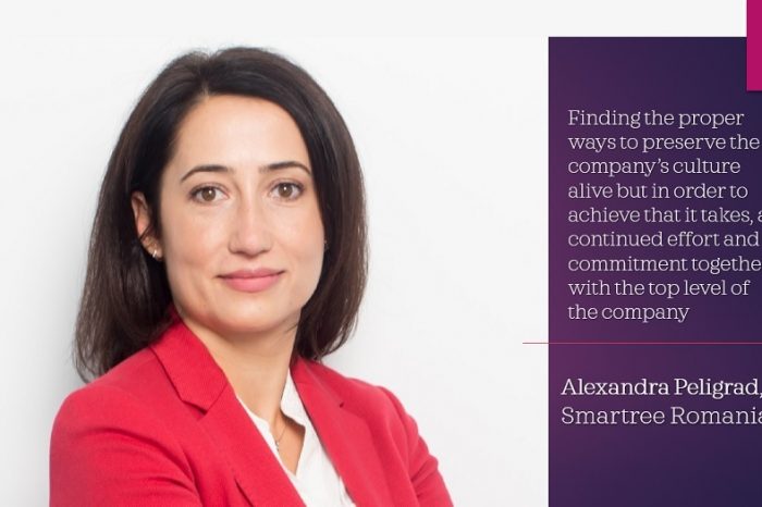 Interview with Alexandra Peligrad, CEO Smartree Romania: Companies should focus on going ahead with their plans, with the long-term investment projects, assuming their commercial orders and the payments