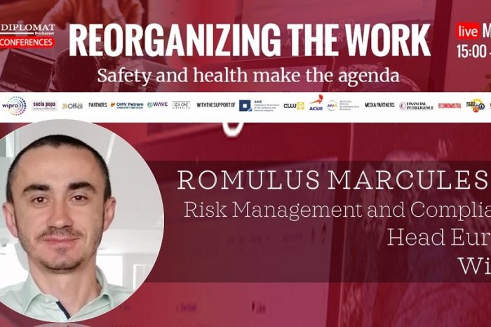 ROMULUS MARCULESCU, Risk Management and Compliance Head Europe, Wipro @Reorganizing the Work conference: On a short to medium term, we could witness a company-driven trend on the labor market