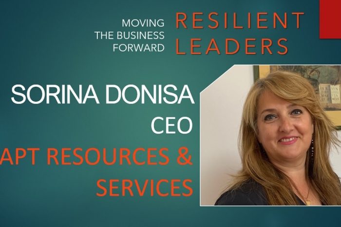 Sorina Donisa, CEO of APT Resources & Services: People that have the sense of belonging to an organization are more confident