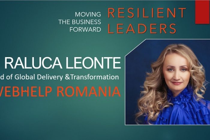 Raluca Leonte, Webhelp Romania: If there was a perfect timing to use imagination in business, this is the one