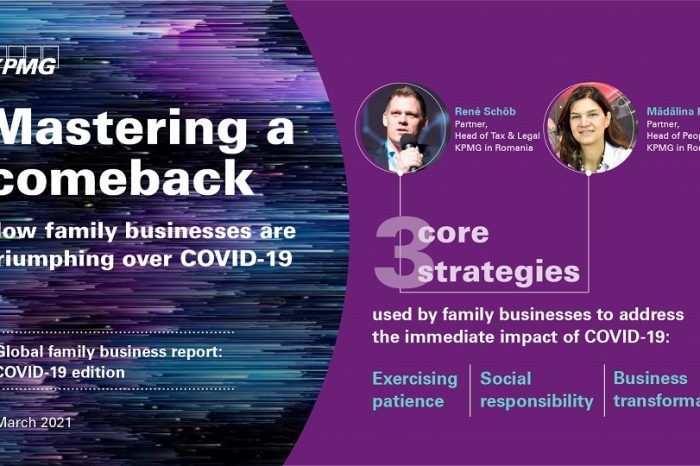 Family businesses are well-positioned to lead the revival of the global economy, with focus on Purpose, Community, and Patience new KPMG report finds