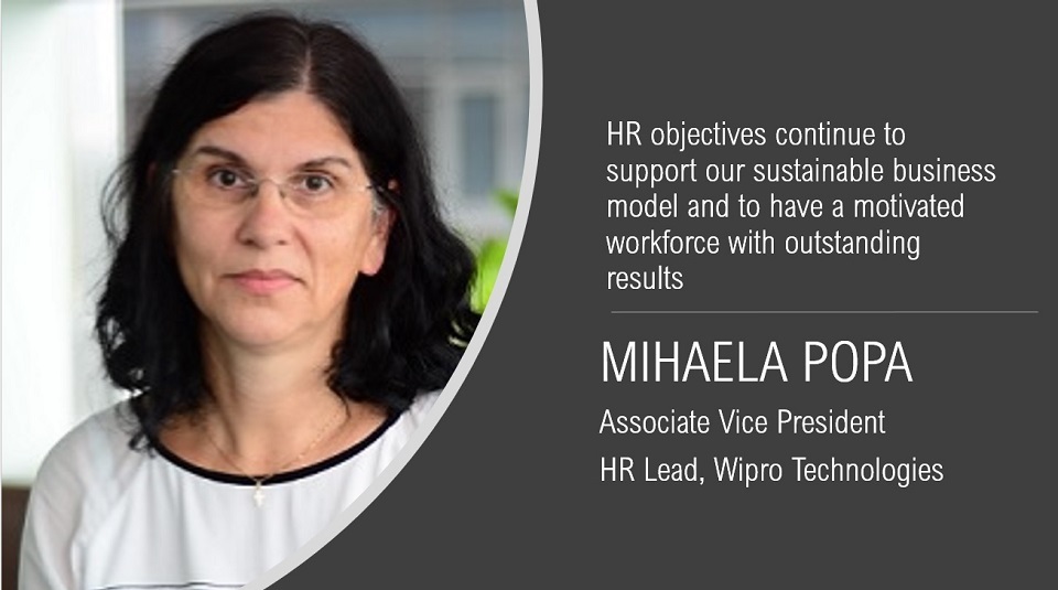 Mihaela Popa, Wipro Technologies: HR is now in the driver seat