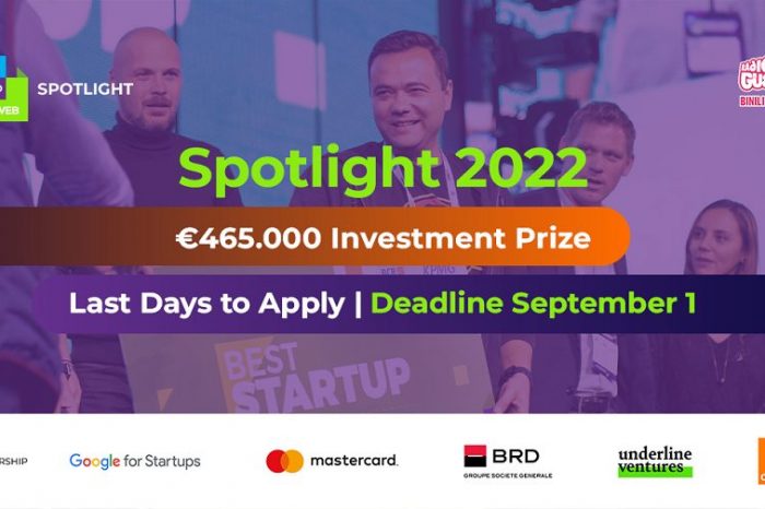 465,000 Euro is the record investment prize for the winner of How to Web 2022’s Spotlight competition