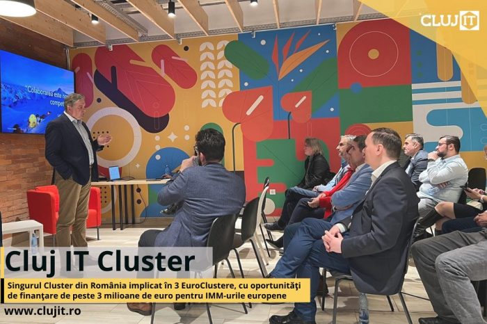 Collaboration is the new competition in Cluj IT - The only Cluster in Romania involved in 3 EuroClusters, with opportunities of over 3 million euros for European SMEs