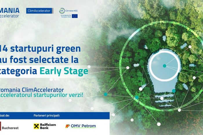14 Early Stage startups were selected to participate in the third edition of the most complex local green accelerator, Romania ClimAccelerator