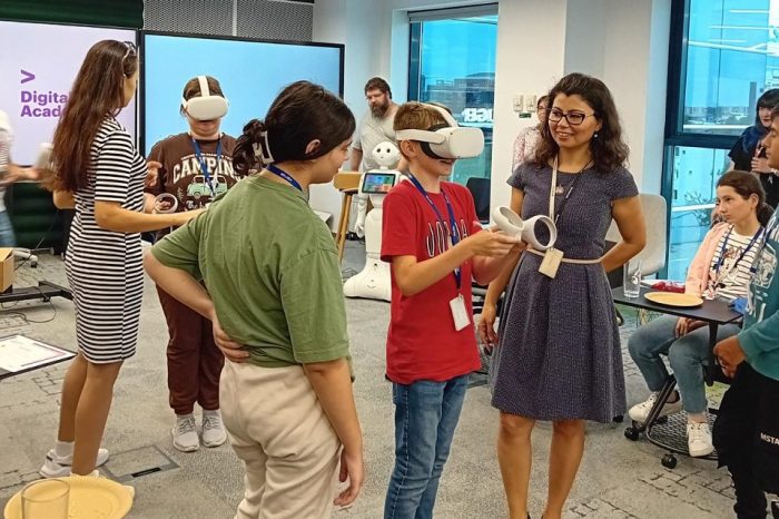 Accenture successfully completes the fourth edition of the Digital Skills Academy, providing access to digital skills for over 850 children in Romania