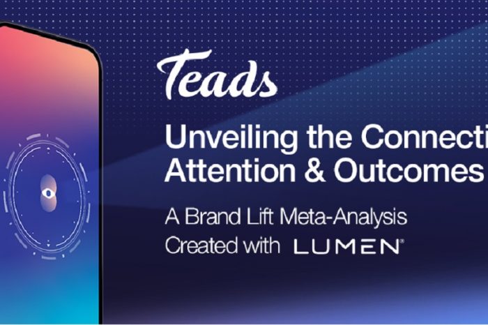 Teads and Lumen unveil findings from largest global meta-analysis of combined third-party attention and brand lift metrics