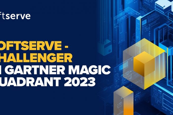 SoftServe named as a challenger in 2023 Gartner Magic Quadrant for custom software development services, worldwide