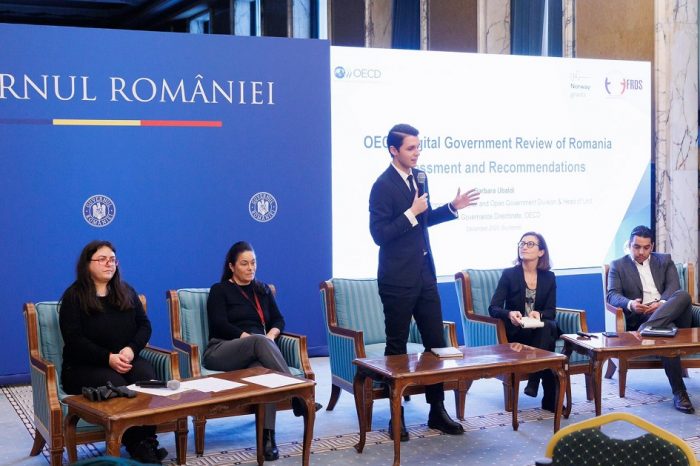 The launch of the "Digital Government Review", the country report produced by OECD and ADR regarding the state of digitization of the public environment in Romania