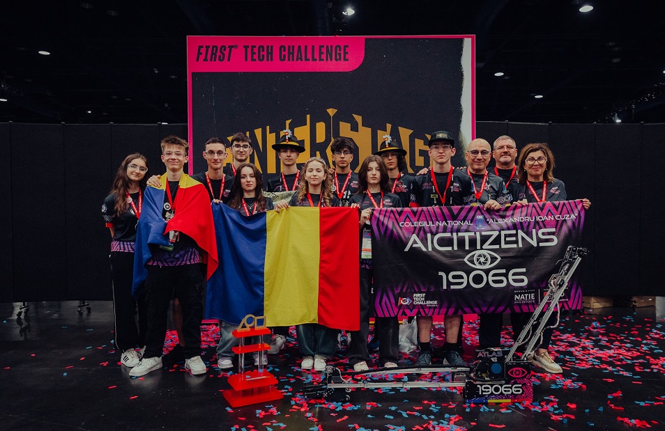 Romania won the World Robotics Championship in Houston, United States