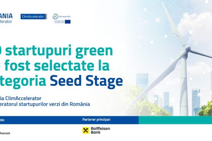 10 green startups qualified in the Seed Stage within the Romania ClimAccelerator accelerator