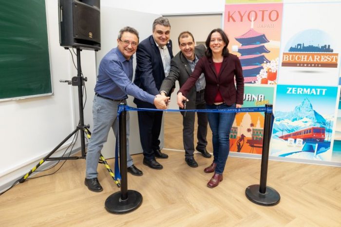 Booking Holdings Romania Center of Excellence inaugurated the renovation works of four seminar and laboratory areas of Faculty of Automation and Computer Science, University POLITEHNICA of Bucharest