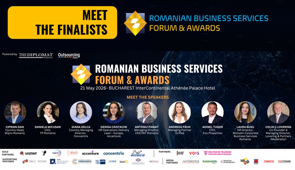 Meet The Finalists of the upcoming Romanian Business Services Awards, 2026