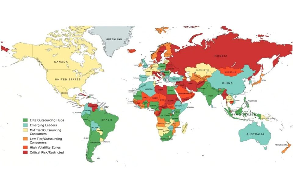 Romania’s AI Workforce Literacy Outpaces Hungary, Czech Republic and Bulgaria, according to the new Outsourcing Readiness Index