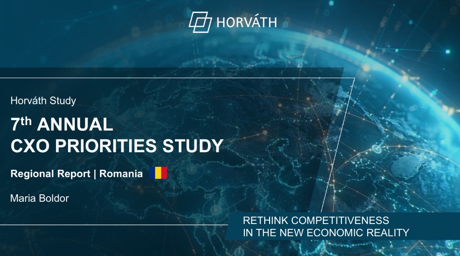 Horváth CxO Priorities Study 2026 | CEE & Romania Report