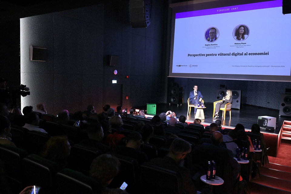 Edge Institute and Concordia Employers' Confederation study: over 6 out of 10 companies in Romania use artificial intelligence, but only 3% have integrated it into processes